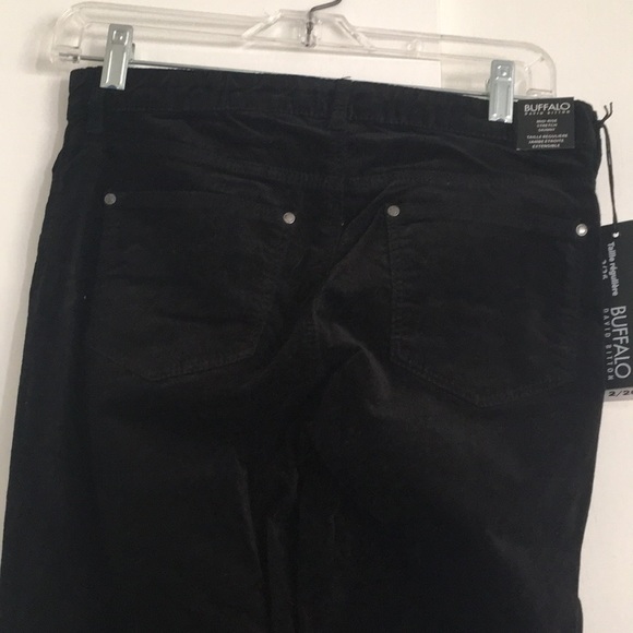 Buffalo David Bitton Black Corduroy Pants - Picture 6 of 7